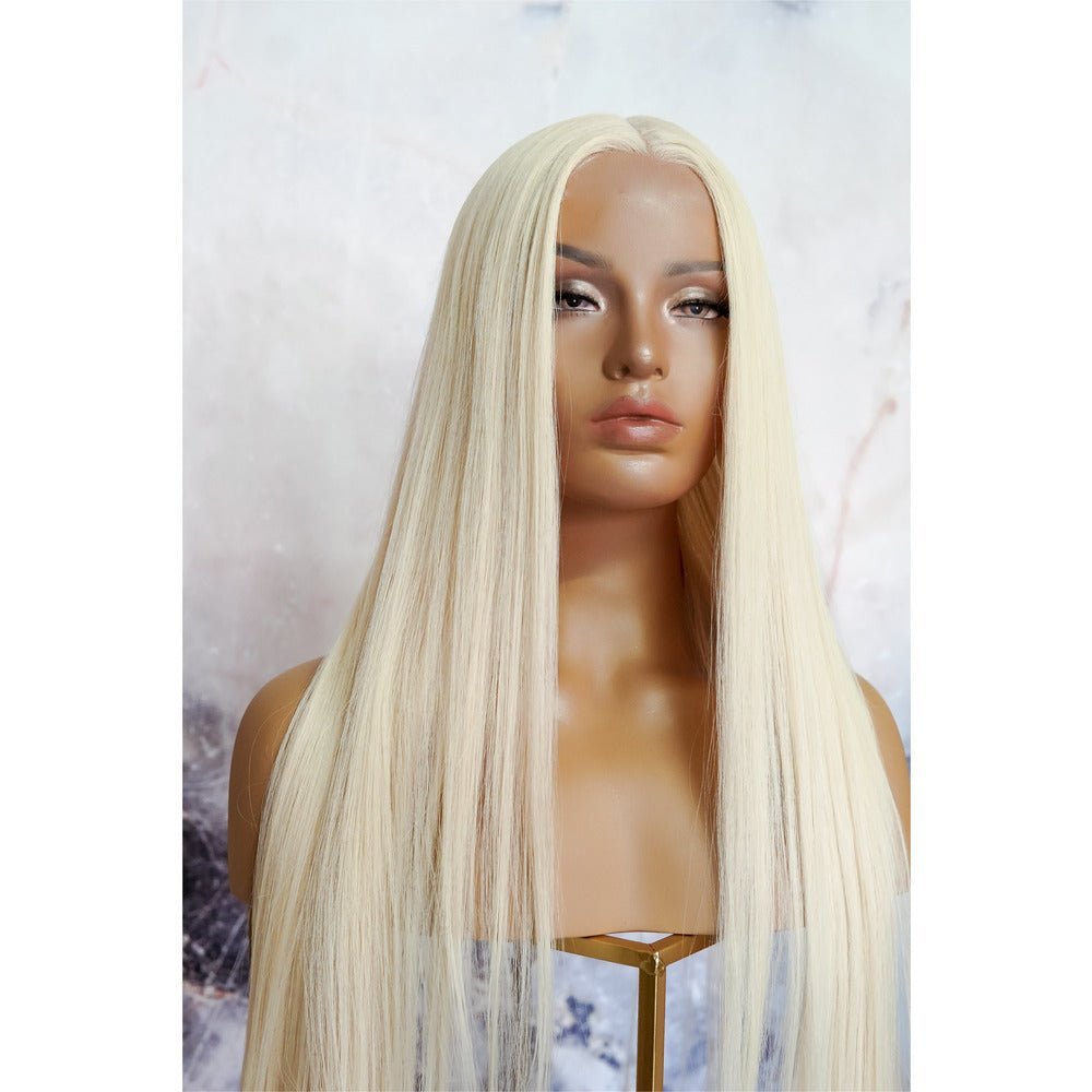 ISABELLE - Blonde - Lace Front Wig | Blonde, 28 Inch+, T-Part Lace Front, Synthetic Hair | Milk &amp; Honey Wigs