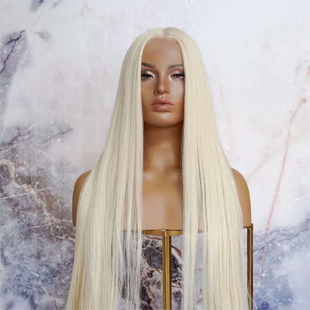ISABELLE - Blonde - Lace Front Wig | Blonde, 28 Inch+, T-Part Lace Front, Synthetic Hair | Milk &amp; Honey Wigs