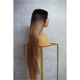 ISABELLE - Brown - Lace Front Wig | Brown, 28 Inch+, T-Part Lace Front, Synthetic Hair | Milk & Honey Wigs