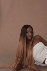 ISABELLE - Brown - Lace Front Wig | Brown, 28 Inch+, T-Part Lace Front, Synthetic Hair | Milk & Honey Wigs