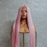 ISABELLE Pink 30" Lace Front Wig | Milk & Honey Wigs