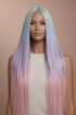 ISABELLE - Rainbow - Lace Front Wig | Rainbow, 28 Inch+, T-Part Lace Front, Synthetic Hair | Milk & Honey Wigs