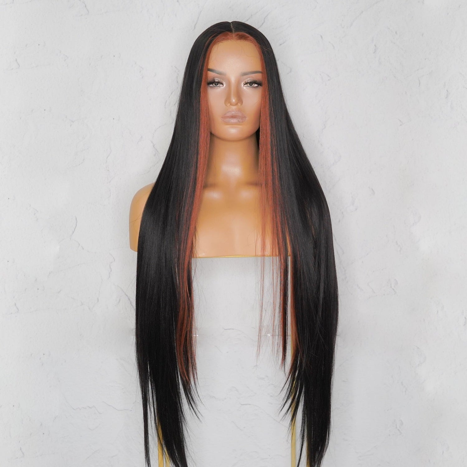 ISABELLE - Spice - Lace Front Wig | Black, 28 Inch+, T-Part Lace Front, Synthetic Hair | Milk &amp; Honey Wigs