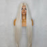 ISABELLE - White - Lace Front Wig | White, 28 Inch+, T-Part Lace Front, Synthetic Hair | Milk & Honey Wigs