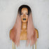 JANELLE - Ombre Pink - Lace Front Wig | Milk & Honey Wigs