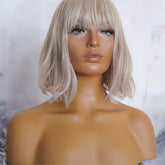 JANET Blonde Bob Fringe Wig | Milk & Honey Wigs