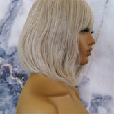 JANET Blonde Bob Fringe Wig | Milk & Honey Wigs