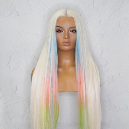 JAWBREAKER White 28" Lace Front Wig - Milk &amp; Honey Wigs