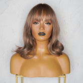 JAY Beach Blonde Ombre Fringe Wig - Milk & Honey Wigs