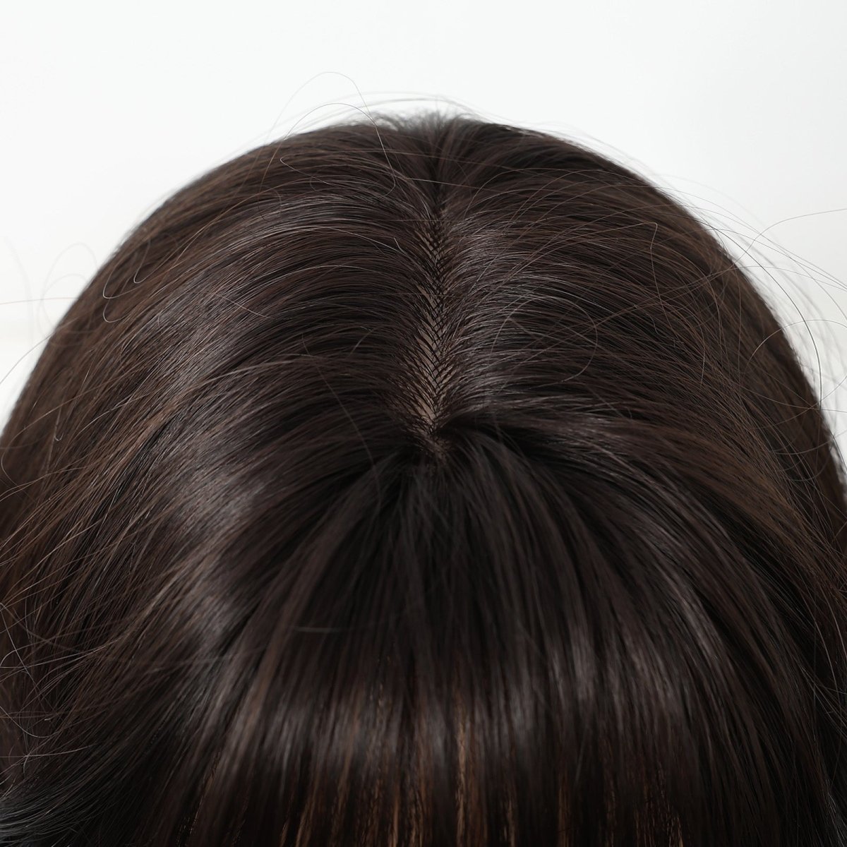 Jet Black Wavy with Full Fringe Wig - MARKETPLACE | Black, Fringe, Synthetic Hair | Milk &amp; Honey Wigs