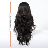 Jet Black Wavy with Full Fringe Wig - MARKETPLACE | Black, Fringe, Synthetic Hair | Milk & Honey Wigs