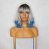 JORDAN - Ombre Blue - Fringe Wig | Blue, 12 Inch & Shorter, Fringe, Synthetic Hair | Milk & Honey Wigs