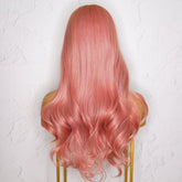 JOY - Pink - Fringe Wig | Pink, 22 Inch, Fringe, Synthetic Hair | Milk & Honey Wigs