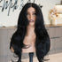 KATHY - Natural Black - Lace Front Wig | Black, 22 Inch, T-Part Lace Front, Synthetic Hair | Milk & Honey Wigs