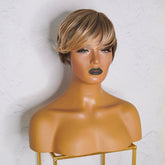 KATHY - Ombre Blonde - Fringe Wig | Brown, Synthetic Hair | Milk & Honey Wigs