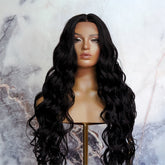 KEHLANI Black 30" Lace Front Wig - Milk & Honey Wigs