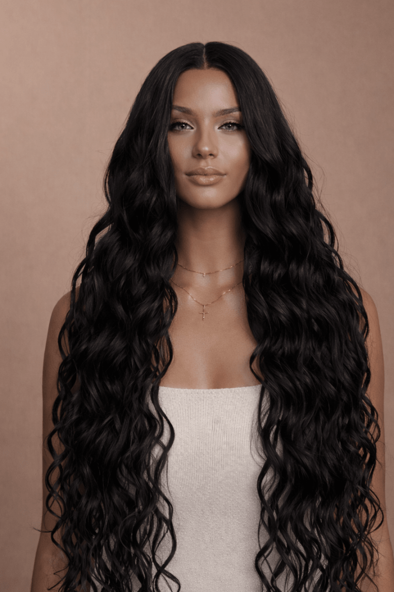 KEHLANI - Black - Lace Front Wig - Milk &amp; Honey Wigs