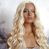 KEHLANI - Blonde - Lace Front Wig | Blonde, 28 Inch+, T-Part Lace Front, Synthetic Hair | Milk & Honey Wigs