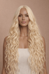 KEHLANI - Blonde - Lace Front Wig | Blonde, 28 Inch+, T-Part Lace Front, Synthetic Hair | Milk & Honey Wigs