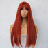 KERRY Red Fringe Wig - Milk & Honey Wigs