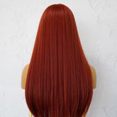 KERRY Red Fringe Wig - Milk & Honey Wigs