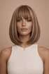 KIKI - Blonde Highlights - Fringe Wig - Milk & Honey Wigs