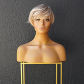 KRIS - Ombre Blonde - Fringe Wig | Blonde, 12 Inch & Shorter, Fringe, Synthetic Hair | Milk & Honey Wigs