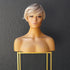 KRIS ombre blonde synthetic straight bob fringe wig | Milk & Honey Wigs