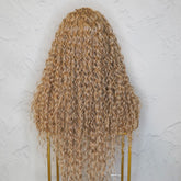 LALA - Blonde - Lace Front Wig | Blonde, 28 Inch+, T-Part Lace Front, Synthetic Hair | Milk & Honey Wigs
