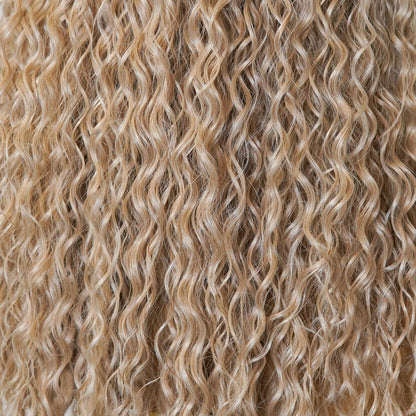 LALA - Blonde - Lace Front Wig | Blonde, 28 Inch+, T-Part Lace Front, Synthetic Hair | Milk &amp; Honey Wigs