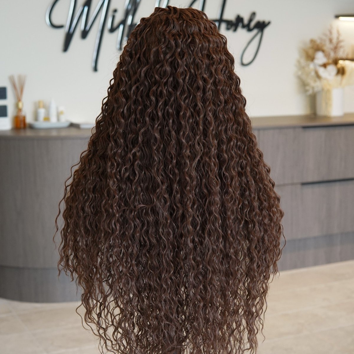 LALA Copper Ombre Lace Front Wig - Milk &amp; Honey Wigs