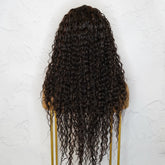 LALA - Darkest Brown - Lace Front Wig | Brown, 28 Inch+, T-Part Lace Front, Synthetic Hair | Milk & Honey Wigs