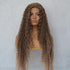 LALA - Ombre Caramel - Lace Front Wig | Brown, 28 Inch+, T-Part Lace Front, Synthetic Hair | Milk & Honey Wigs