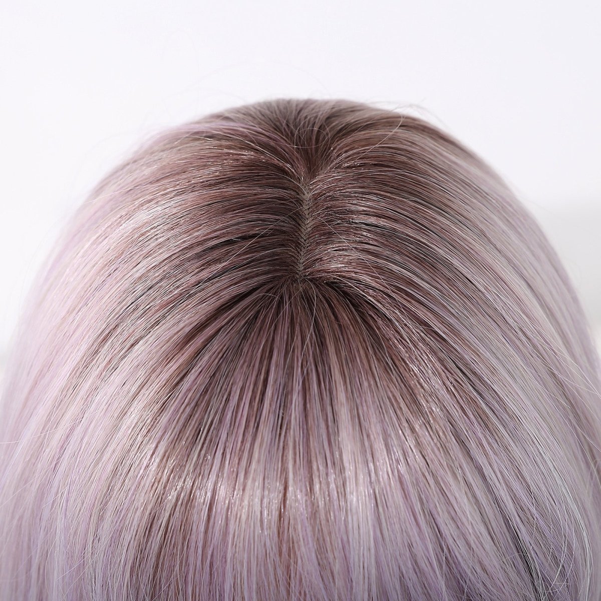 Lavender Ice Long Straight with Fringe Wig - MARKETPLACE | Purple, Fringe, Synthetic Hair | Milk &amp; Honey Wigs