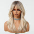 Layered Blonde Ombre Fringe Wig - MARKETPLACE | Blonde, Fringe, Synthetic Hair | Milk & Honey Wigs