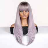 Lilac Frost Wig - MARKETPLACE | Purple, Fringe, Synthetic Hair | Milk & Honey Wigs