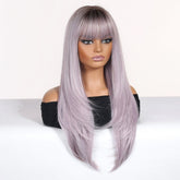 Lilac Frost Wig - MARKETPLACE | Purple, Fringe, Synthetic Hair | Milk & Honey Wigs