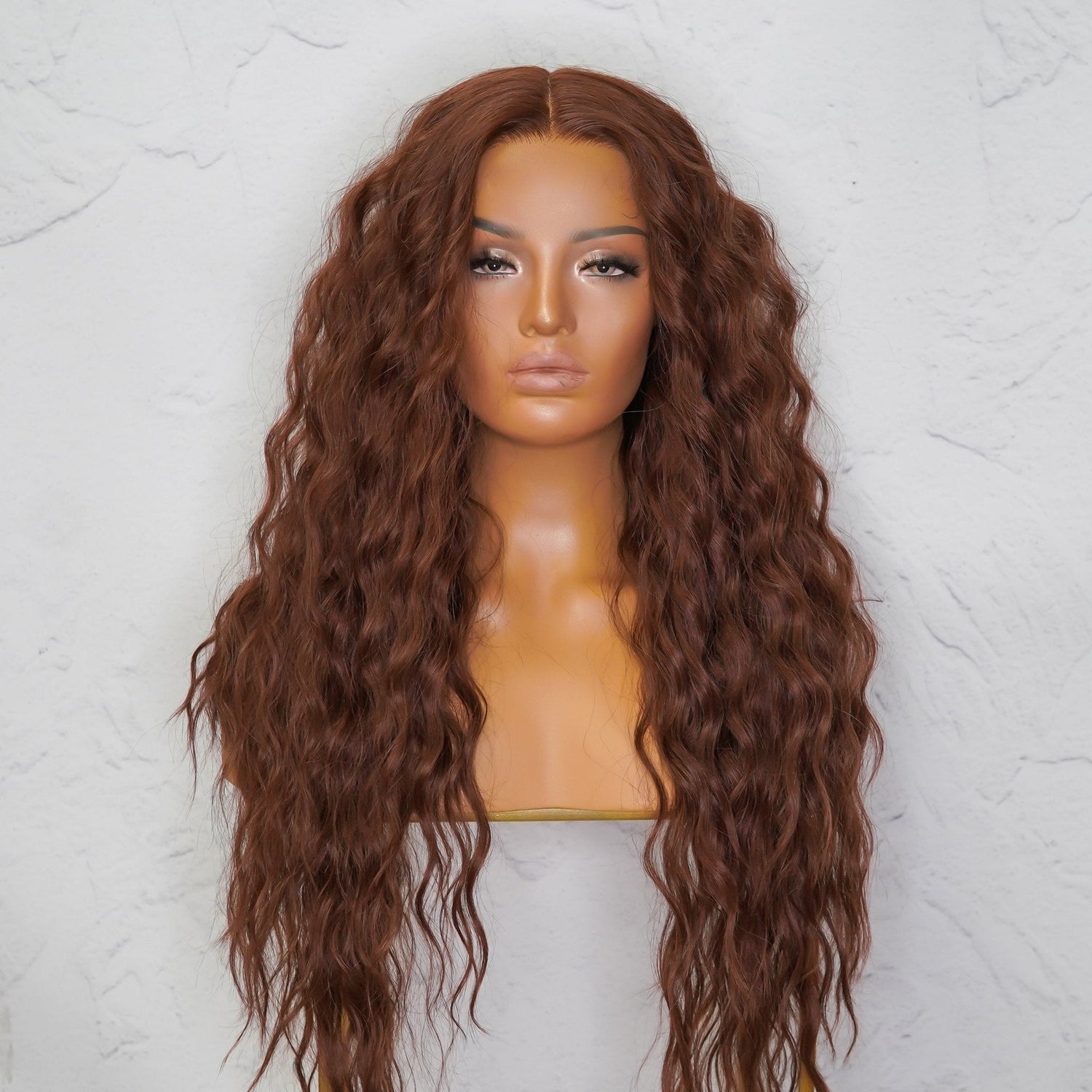 LILY 30" Chocolate Brown Lace Front Wig | Milk &amp; Honey Wigs