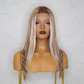 LINDSAY Ombre Blonde Lace Front Wig | Milk & Honey Wigs