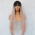 LIRA Dusty Caramel Pink Ombre Fringe Wig | Milk & Honey Wigs