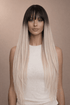 LIRA - Three Tone Ombre - Fringe Wig | Blonde, 26 Inch, Fringe, Synthetic Hair | Milk & Honey Wigs