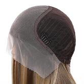 Long Dark Brunette 13x6 Lace Front Wig - MARKETPLACE | Brown, 13x6 Lace Front, Synthetic Hair | Milk & Honey Wigs