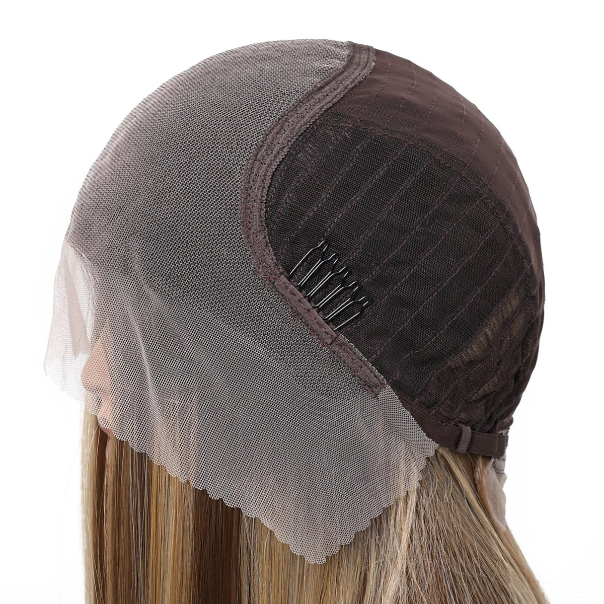 Long Dark Brunette 13x6 Lace Front Wig - MARKETPLACE | Brown, 13x6 Lace Front, Synthetic Hair | Milk &amp; Honey Wigs