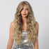 Long Natural Brown Synthetic Curly Wig - MARKETPLACE | Blonde, Fringe, Synthetic Hair | Milk & Honey Wigs
