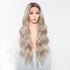 Long Ombre Blonde Wavy 13x6 Lace Front Wig - MARKETPLACE | Blonde, 13x6 Lace Front, Synthetic Hair | Milk & Honey Wigs