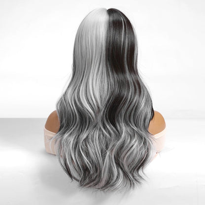 Long wavy ombre synthetic lace front wig | Milk &amp; Honey Wigs