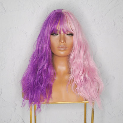 LOVE STRUCK - Pink - Fringe Wig | Pink, 18 Inch, Fringe, Synthetic Hair | Milk &amp; Honey Wigs
