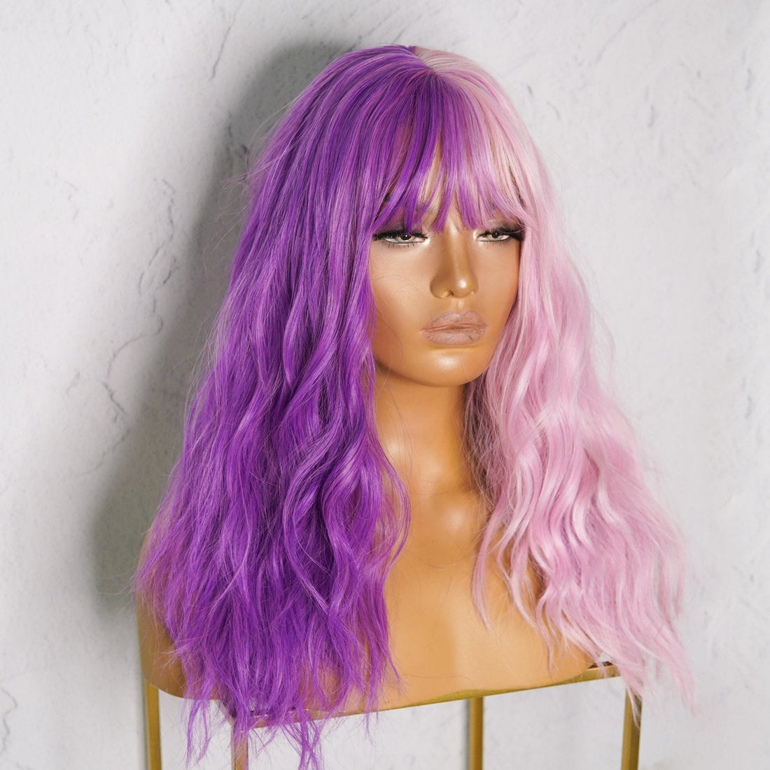 LOVE STRUCK - Pink - Fringe Wig | Pink, 18 Inch, Fringe, Synthetic Hair | Milk &amp; Honey Wigs