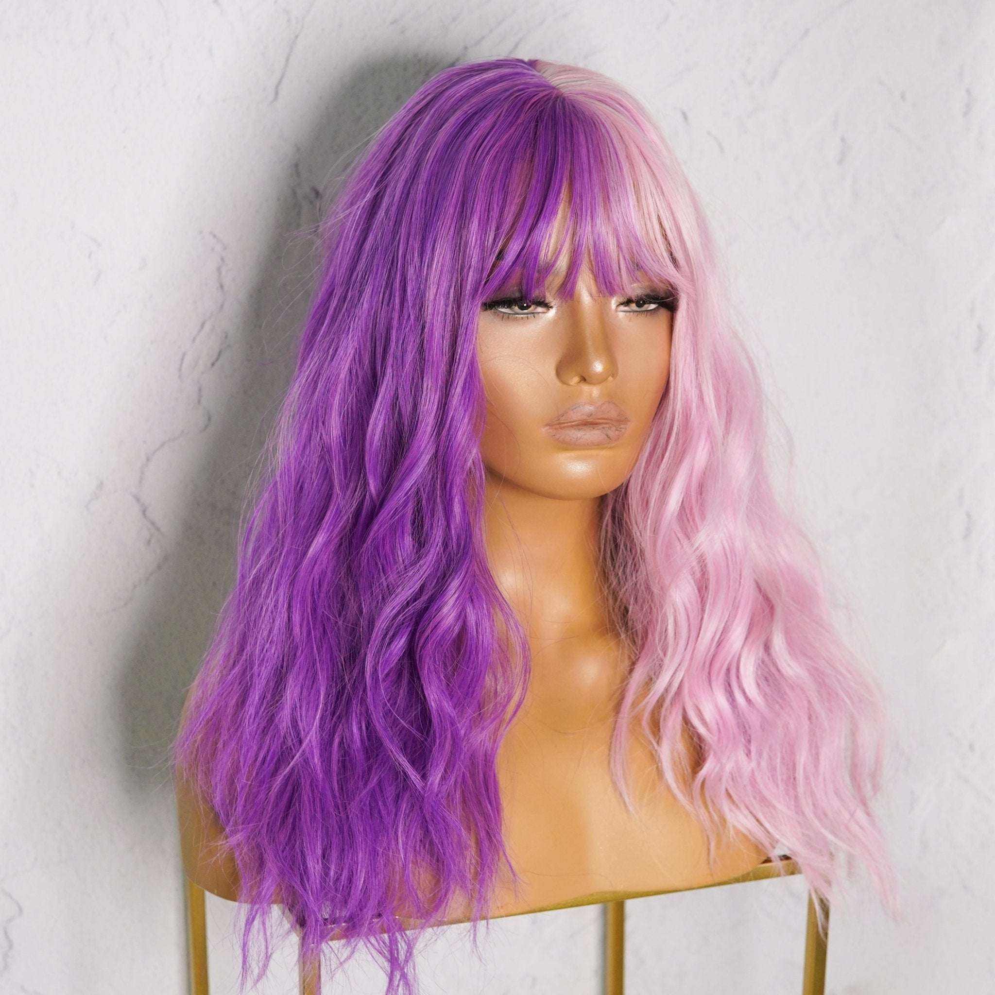 LOVE STRUCK - Pink - Fringe Wig | Pink, 18 Inch, Fringe, Synthetic Hair | Milk &amp; Honey Wigs
