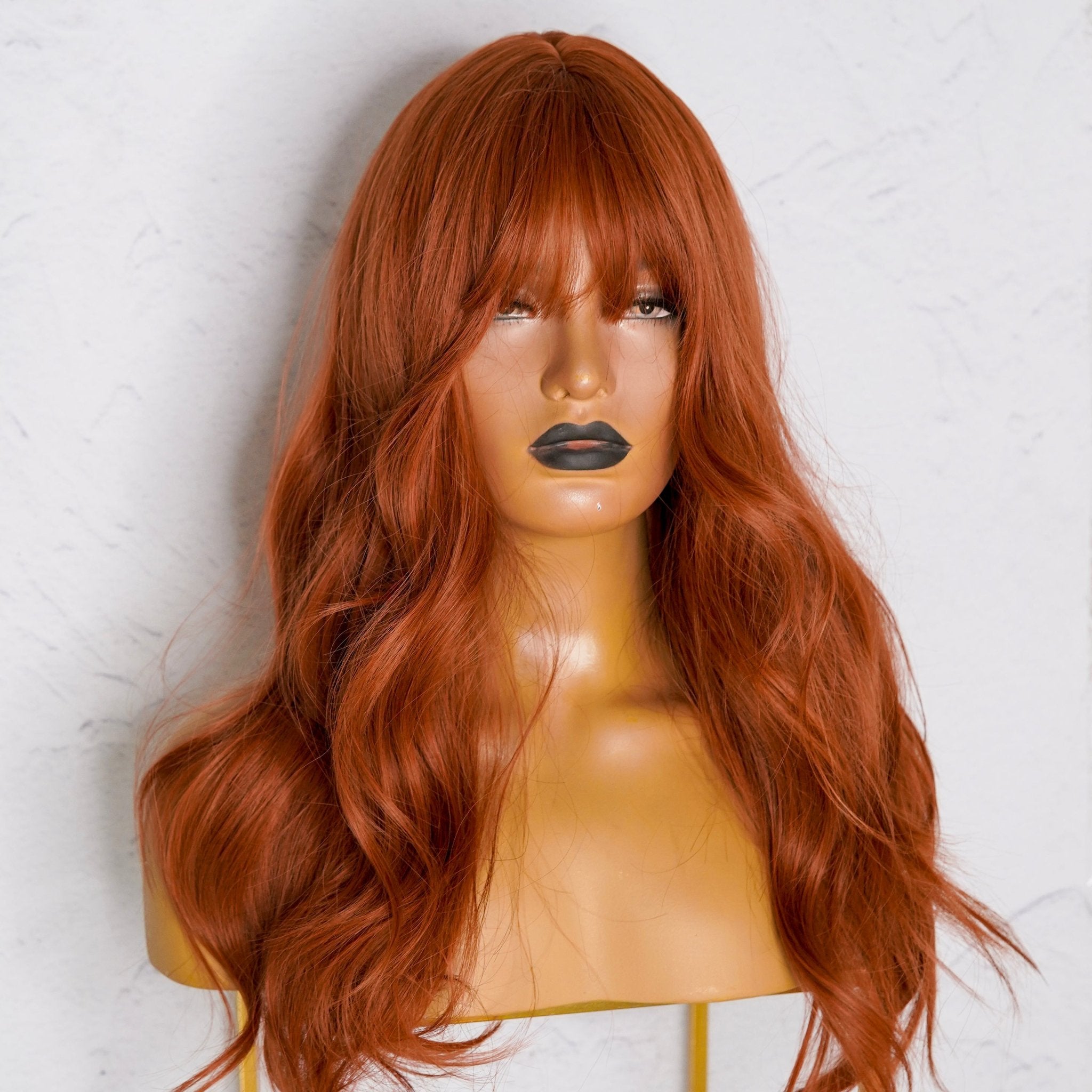 LUCA Auburn Fringe Wig | Milk &amp; Honey Wigs